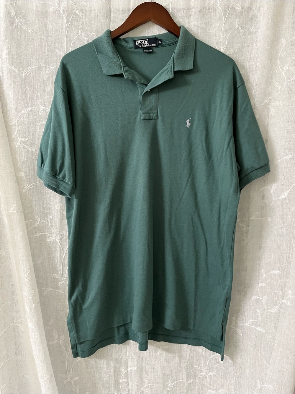 Polo by Ralph Lauren Teal Green Short-Sleeve Polo Size Medium